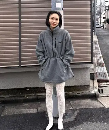 HOLIDAY/홀리데이 CLASSIC FLEECE ANORAK DRESS