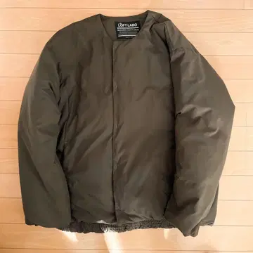 더 LOFT LABO 노카라 다운 자켓 1 브라운 로프트 라보