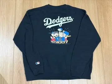 LA 다저스 x 프릭스스토어 x 스누피 PEANUTS 맨투맨 콜라보