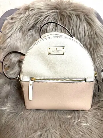 케이트 스페이드 백팩 화이트/베이지