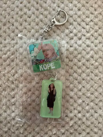 리얼 피스 코페 마메 페스티벌 아크릴 키링