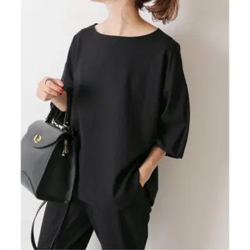 Spick and Span 스트레치 분또 실루엣 상의