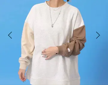 LEPSIM 쭈리 배색 풀오버 [ 미와타라 기획 ]