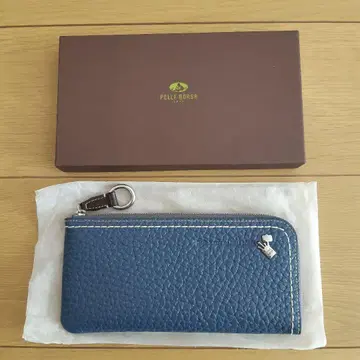 PELLE BORSA 페레볼사 L자 지퍼 장지갑 가죽 새상품
