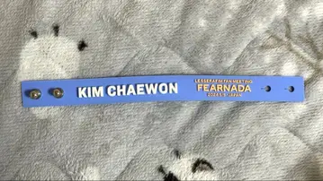 LESSERAFIM FEARNADA 2024 러버 팔찌 채원