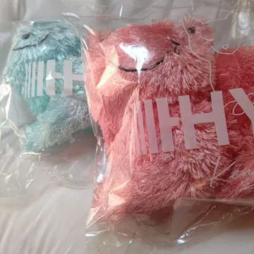 리이슈 고양이 봉제 인형 2색 세트