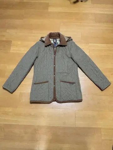 [ 새상품급 ] 라벤햄 울 퀼팅 자켓