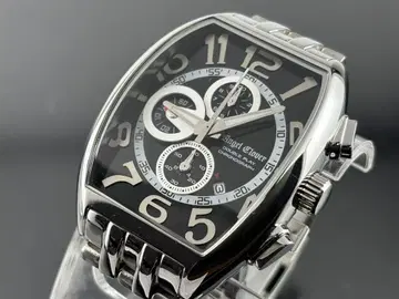 W) 새상품급 배터리 교체 완료 남성용 크로노그래프 엔젤클로버 더블플레이