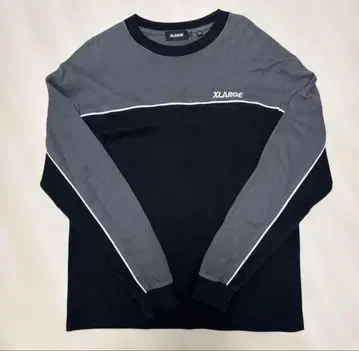 [ XLARGE ] 긴팔 맨투맨 L 그레이/블랙
