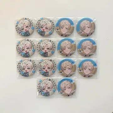 히바치마나 2주년 캔뱃지