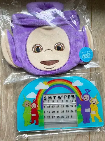 텔레토비즈 복조리 파우치 아크릴 달력 세트