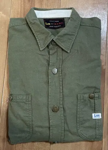 Lee x URBAN RESERCH 올리브 긴팔 셔츠 L