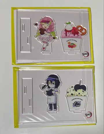 귀멸의 칼날 ufotable 아이스크림 카페 미츠리 이구로 아크릴 스탠드