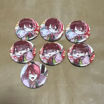 챠게본 벌스데이 라이브 2024 캔뱃지 7개 세트