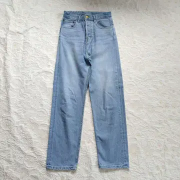 R.H.VINTAGE 스트레이트 데님 23 XS 라이트 블루 데님