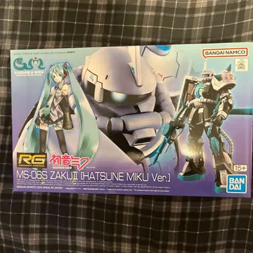건담 프라모델 RG MS-06S ZAKU2 하츠네 미쿠 Ver.