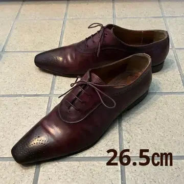 [ 가격 협의 가능 ] 버건디 가죽 옥스퍼드 신발