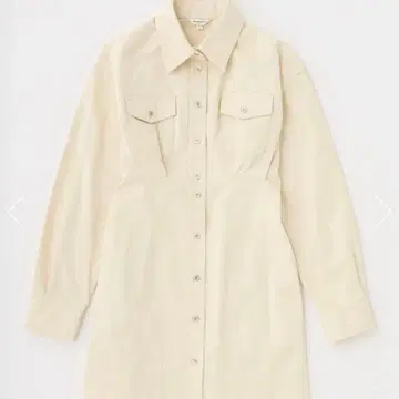 moussy WAIST TUCK 미니 드레스