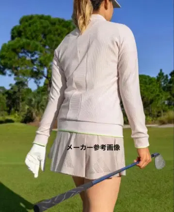 아디다스 골프 여성용 스트레치 블루종 L L