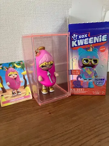 KWEENIE KN-3547 핑크 피규어 바나나피치