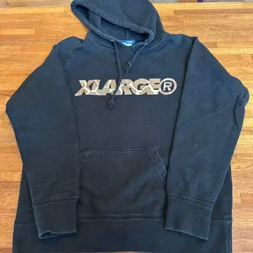 XLARGE 블랙 후드티 M 사이즈