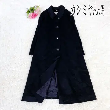 새상품급 Pure Cashmere 캐시미어 100 롱 스텐카라 코트