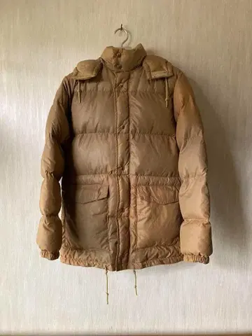 CAMPUS 후드 다운 코트 1970년대 사이즈 38