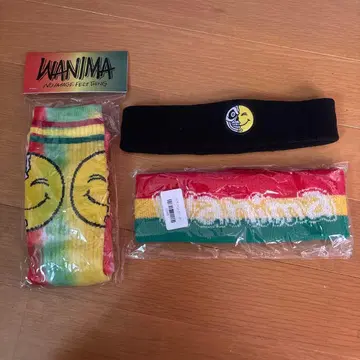 WANIMA 양말 헤어밴드 세트