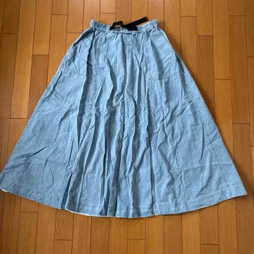 niko and - 플레어 스커트 M 사이즈 라이트 블루