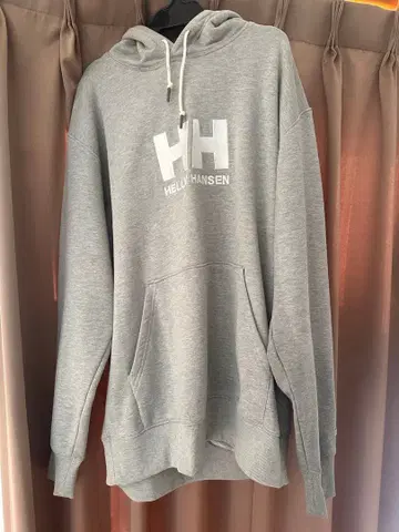 헬리 한센 그레이 후드티