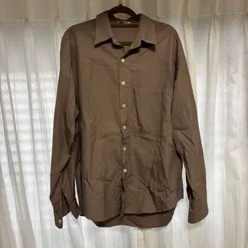 AURALEE WASHED FINX TWILL BIG SHIRTS 3