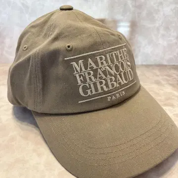 새상품[MARITHE FRANCOIS GIRBAUD]마리테 로고 캡