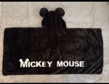 미키마우스 귀 달린 후드 담요