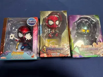 코스베이비 스파이더맨 x 2 그린 고블린 3체 세트