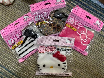 헬로키티 카이로 파우치 누쿠폰 4개 세트