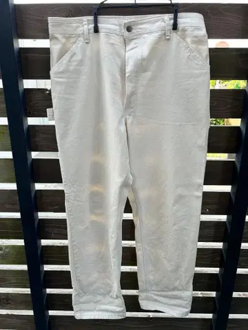 TRADESMAN 화이트 페인터 팬츠 34