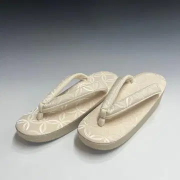 미사용 새상품 타원형 칠보 패턴 조리 M/L 사이즈 선택 가능 베이지