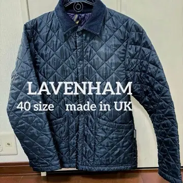 LAVENHAM 플랙 퀼팅 자켓 40