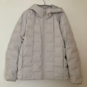 UNIQLO 라이트 그레이 다운 자켓 M