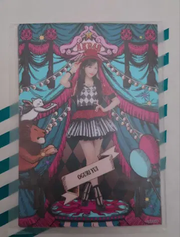 브로마이드 AKB48 대 의상전 장적 오구리 유이 nowri 6장 세트