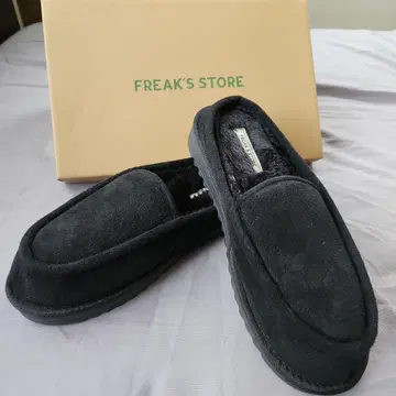 FREAK'S STORE 블랙 모카신 240
