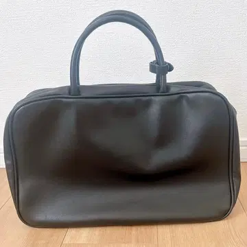 가죽 보스턴 백 핸드백 빅