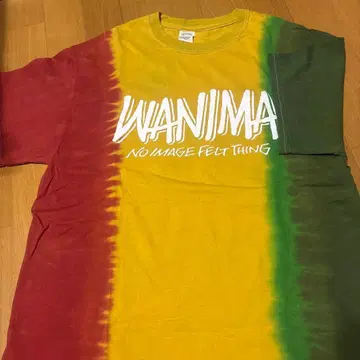 WANIMA 타이 다이 T셔츠 M 사이즈