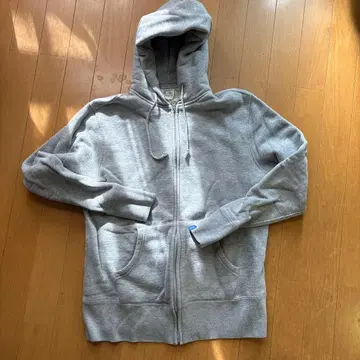LOOPWHEELER 그레이 풀 집업 후드티 M
