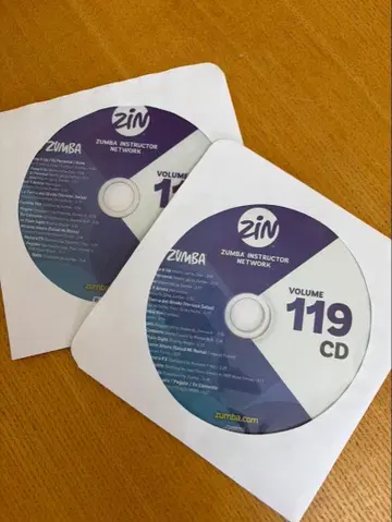 Zumba DVD&CD Volume 119