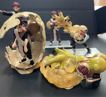 NARUTO 가아라 캡슐 토이 인형집 가샤폰 소년기 풍경