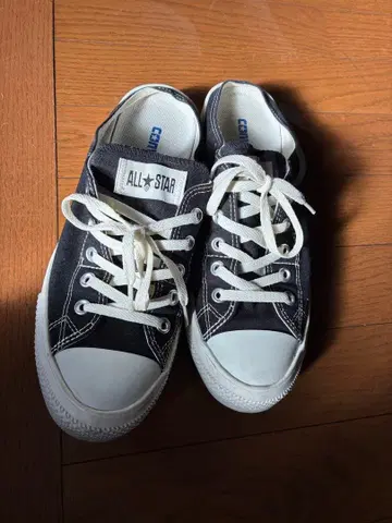 CONVERSE ALL STAR 블랙 슬립온 27.5cm 새상품급