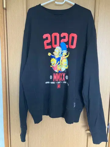 atmos 심슨 디자인 트레이닝복 사이즈 XL 블랙