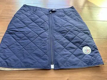 캘러웨이(Callaway) 네이비 퀼팅 스커트 L 사이즈