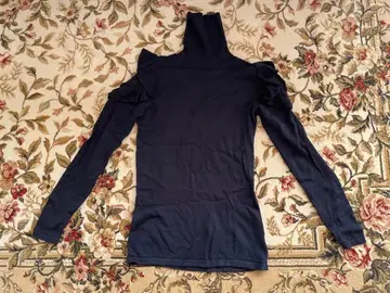 [ Seed ] 터틀넥 스웨터(네이비)